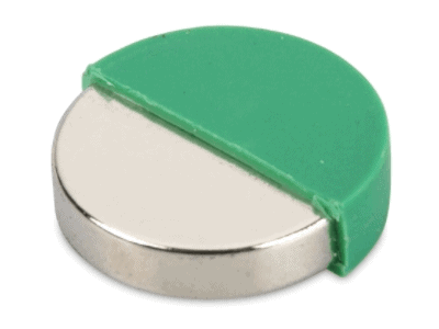 Neodymium plastic-coated