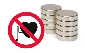 Magnets and pacemaker