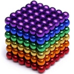 Magnetic balls, coloured