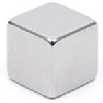 strong neodymium magnet in the shape of a cube