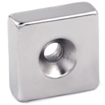 strong magnet with a screw hole