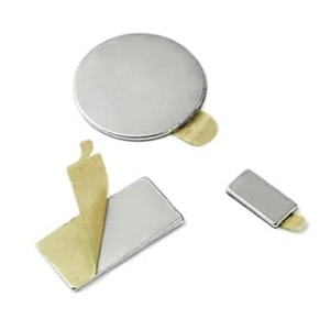 Self-adhesive magnets