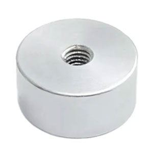 pot magnet with internal thread