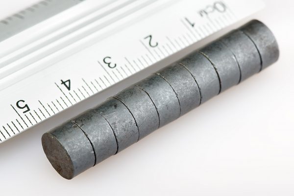 Ferrite magnet, disc, 10x5 mm - Y30BH