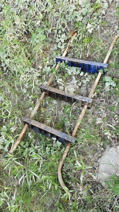 magnet fishing ladder