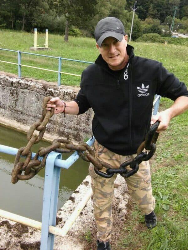 magnet fishing chain