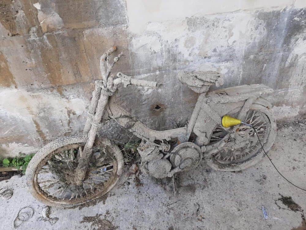 moped found in the river