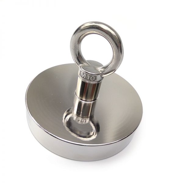 Magnet with eyebolt - strength 530 kg