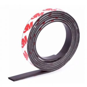 Magnetic adhesive tape, 10x1.5 mm (1 metre)