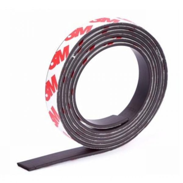 Magnetic adhesive tape, 10x1.5 mm (1 metre)