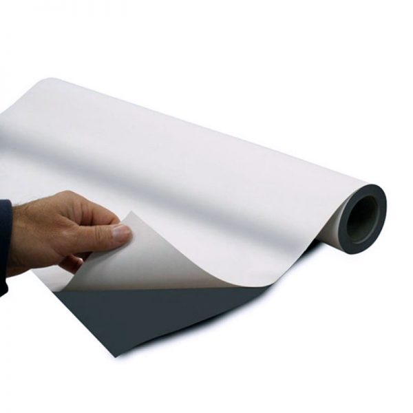 Self-adhesive magnetic sheet, width 62 cm, thickness 0.5 mm (roll 20 metres)