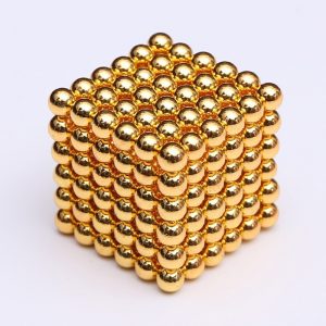 Magnetic balls, gold (+6 spare balls)