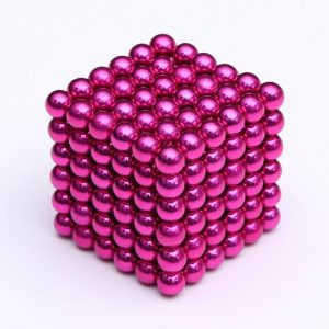Magnetic balls, pink (+6 spare balls)