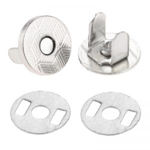 Magnetic clasp for handbags, 18 mm