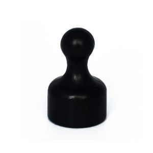 Magnetic push pins, black (set of 10 pcs)
