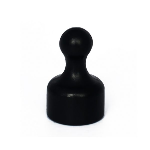 Magnetic push pins, black (set of 10 pcs)
