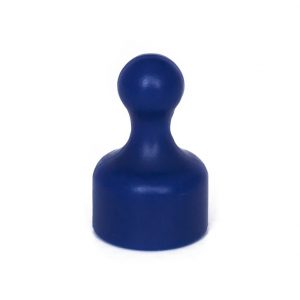 Magnetic push pins, blue (set of 10 pcs)
