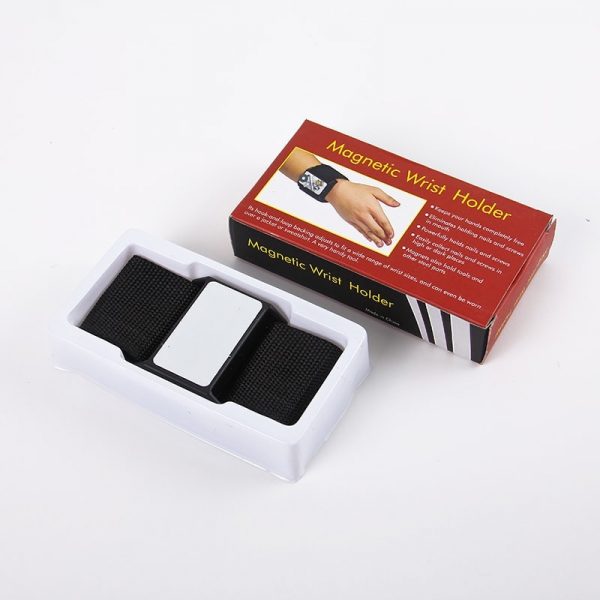 Magnetic wristband for DIYers