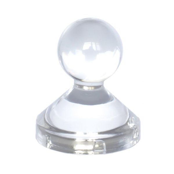 MAX push pin, clear
