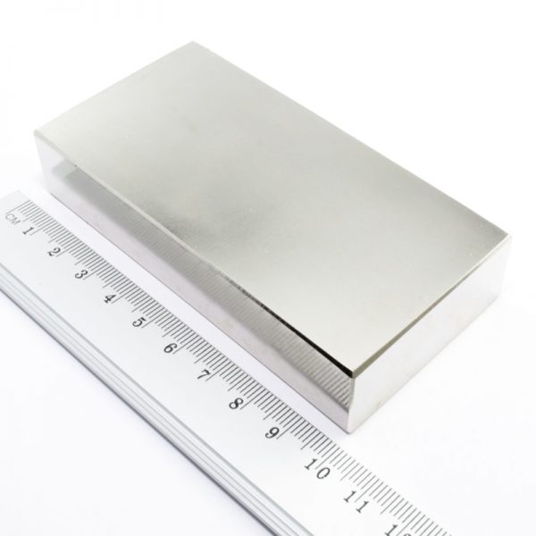 Neodymium magnet, block, 100x50x20 mm - N38