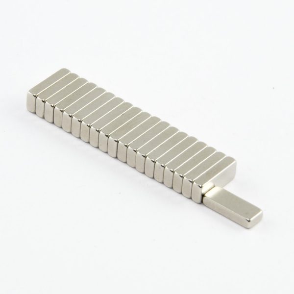 Neodymium magnet, block, 10x4x2 mm - N52