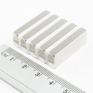 Neodymium magnet, block, 30x10x5 mm - N38