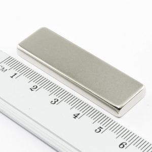 Neodymium magnet, block, 50x15x5 mm - N38