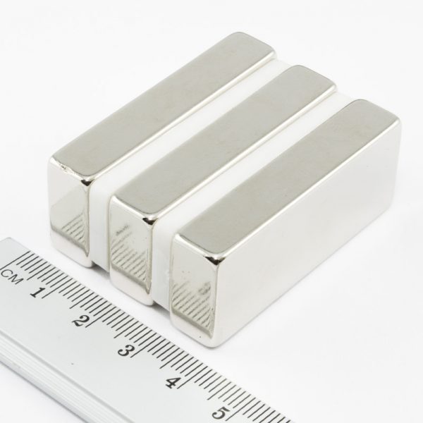 Neodymium magnet, block, 50x20x10 mm - N52