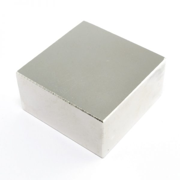 Neodymium magnet, block, 50x50x25 mm - N38
