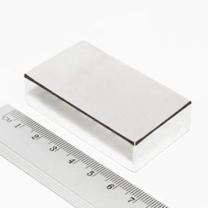 Neodymium magnet, block, 60x30x15 mm - N38
