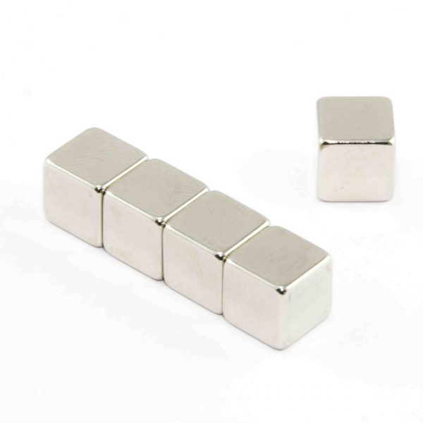 Neodymium magnet, cube, 10x10x10 mm - N38
