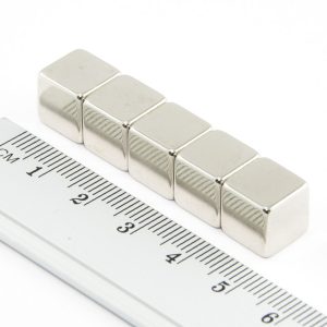 Neodymium magnet, cube, 10x10x10 mm - N38