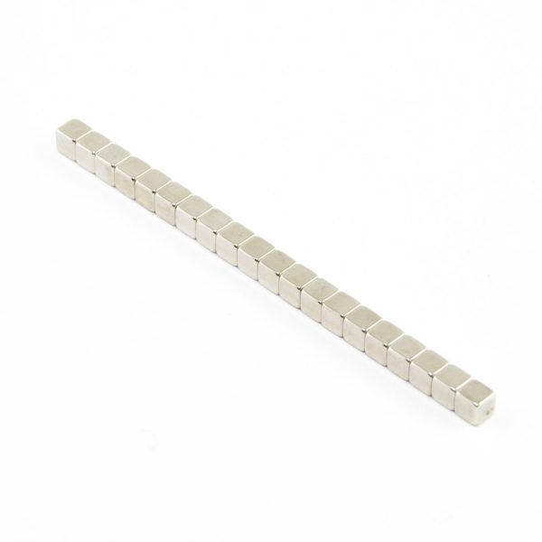 Neodymium magnet, cube, 3x3x3 mm - N52