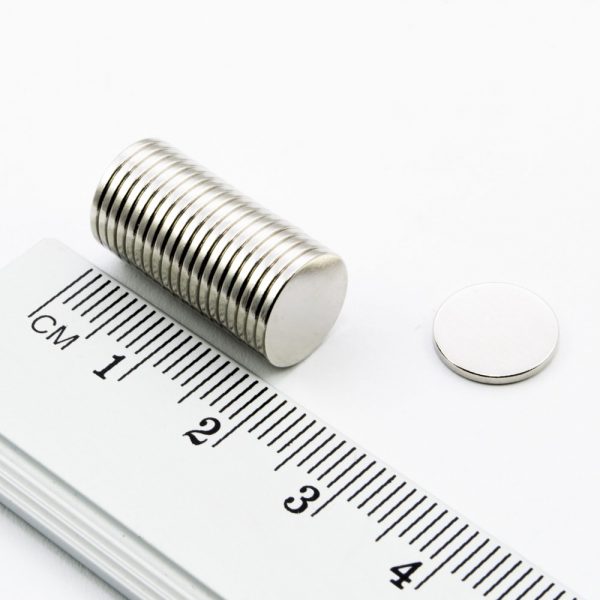 Neodymium magnet, disc, 10x1 mm - N38