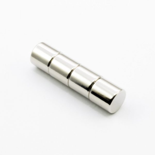 Neodymium magnet, disc, 10x10 mm - N38