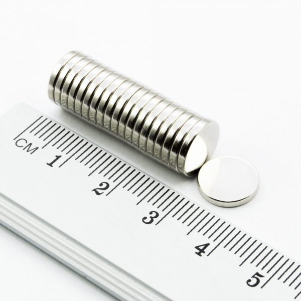 Neodymium magnet, disc, 10x1.5 mm - N38