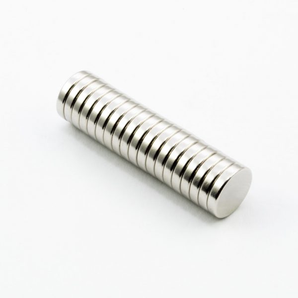 Neodymium magnet, disc, 10x2 mm - N38