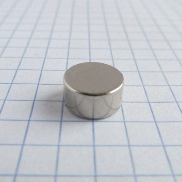 Neodymium magnet, disc, 10x5 mm - N45