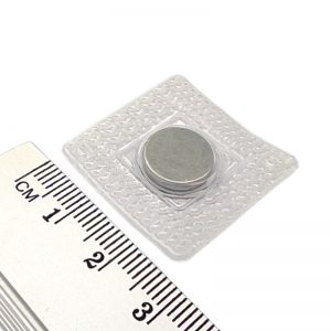 Neodymium magnet, disc, 12x2 mm - for sewing