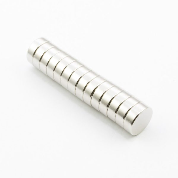Neodymium magnet, disc, 12x4 mm - N38
