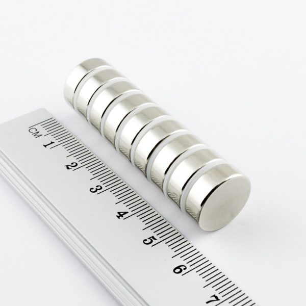 Neodymium magnet, disc, 15x5 mm - N40