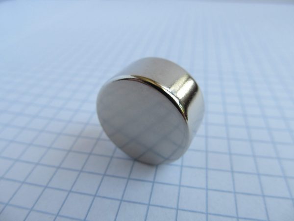 Neodymium magnet, disc, 20x10 mm - N38