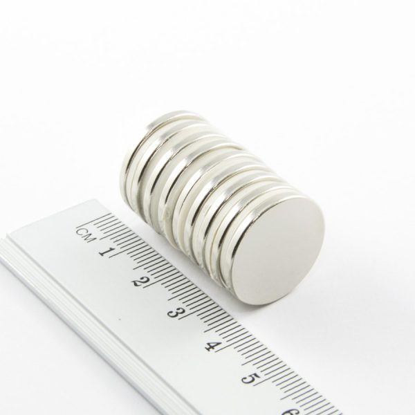 Neodymium magnet, disc, 20x2 mm - N38