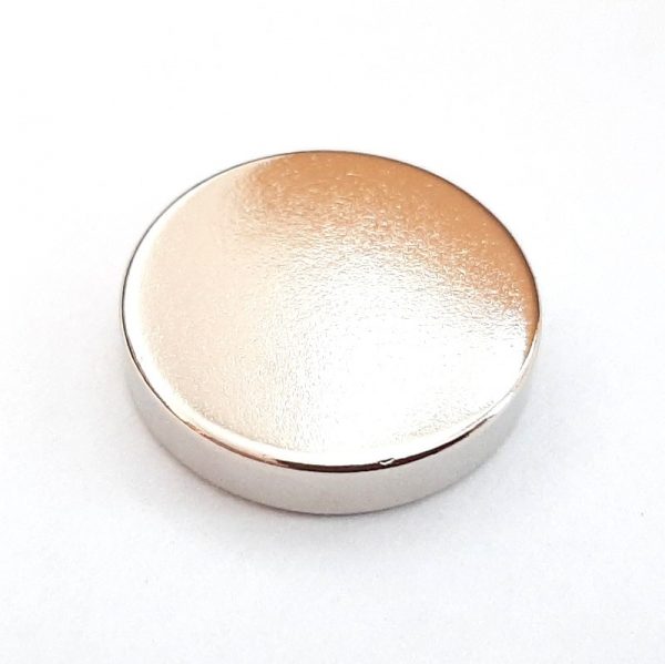 Neodymium magnet, disc, 20x4 mm - N38