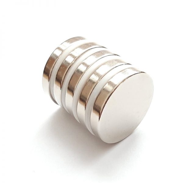 Neodymium magnet, disc, 25x4 mm - N38