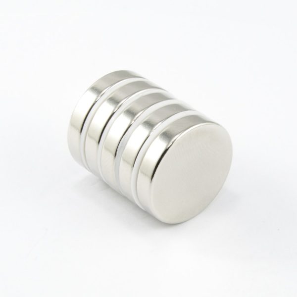 Neodymium magnet, disc, 25x5 mm - N38