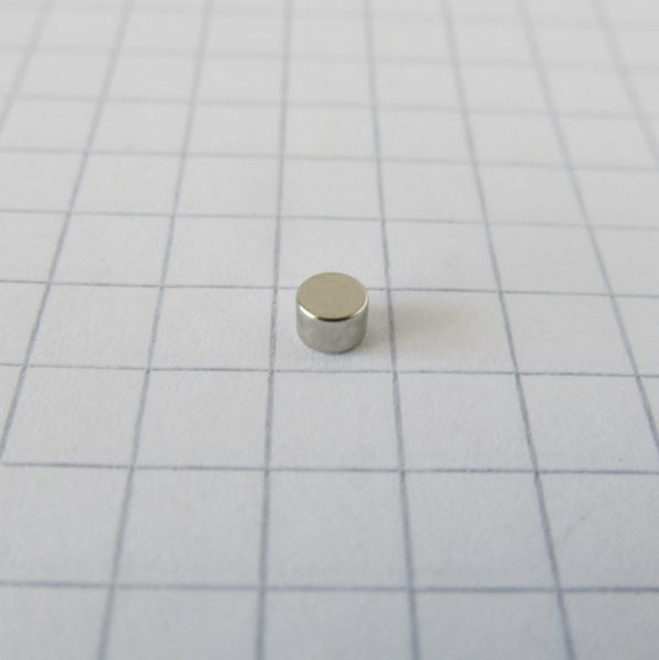 Neodymium magnet, disc, 3x2 mm - N38
