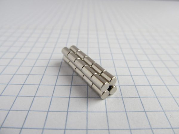 Neodymium magnet, disc, 3x5 mm - N38