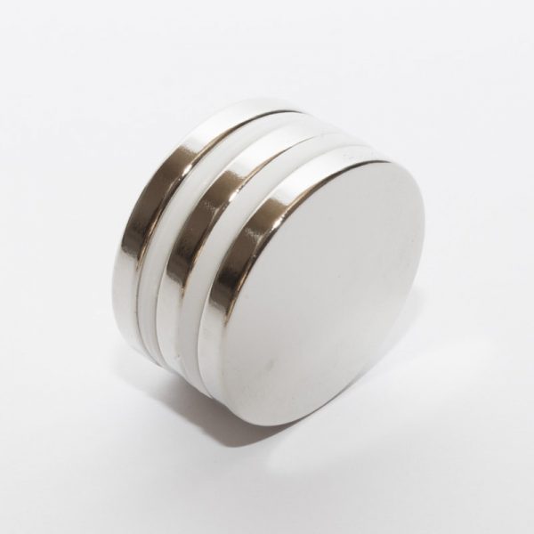 Neodymium magnet, disc, 40x5 mm - N38