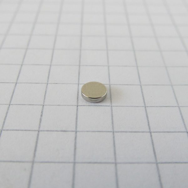 Neodymium magnet, disc, 4x1 mm - N52
